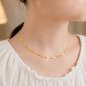 Dây Chuyền Em Bé Vàng 610 Hoả Tiễn D070293