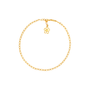 Lắc Chân Nữ Vàng 610 Xích Oval