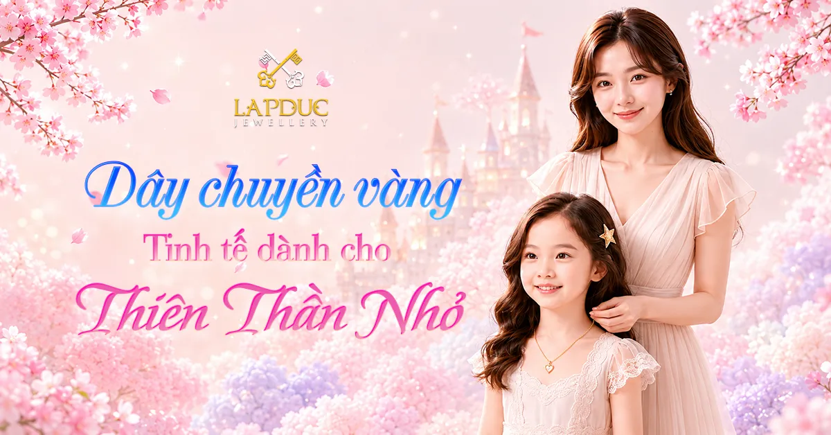 Dây Chuyền Vàng Cho Bé: Quà Tặng Ý Nghĩa Cho Bé Yêu