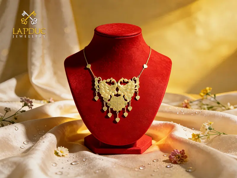 Bật Mí 5 Tiêu Chí Chọn Dây Chuyền Cưới 24K Cho Mọi Cô Dâu 6 dây chuyền cưới 24K