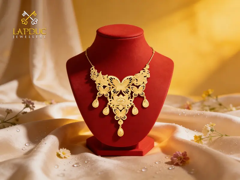 Bật Mí 5 Tiêu Chí Chọn Dây Chuyền Cưới 24K Cho Mọi Cô Dâu 5 dây chuyền cưới 24K