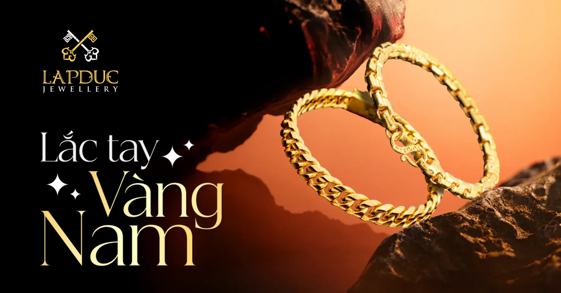 Lắc Tay Vàng Nam: Khẳng Định Phong Cách Phái Mạnh