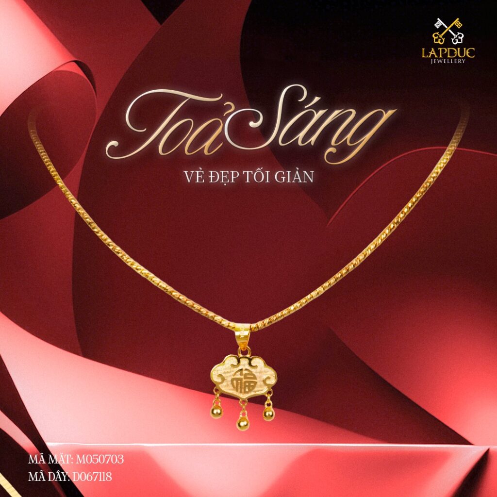 Địa chỉ mua d&acirc;y chuyền v&agrave;ng 18K uy t&iacute;n