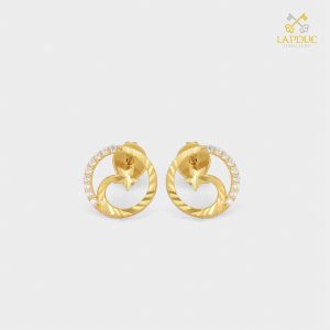 bông tai nữ vàng 18k
