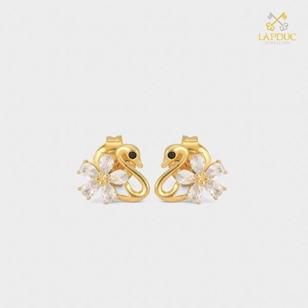 bông tai nữ vàng 18k