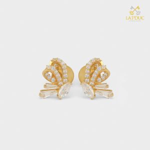 bông tai nữ vàng 18k