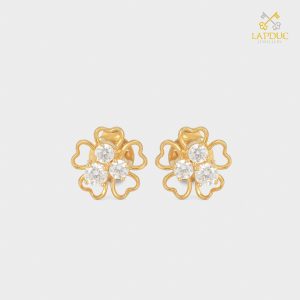 bông tai nữ vàng 18k