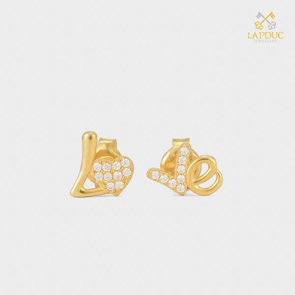 bông tai nữ vàng 18k