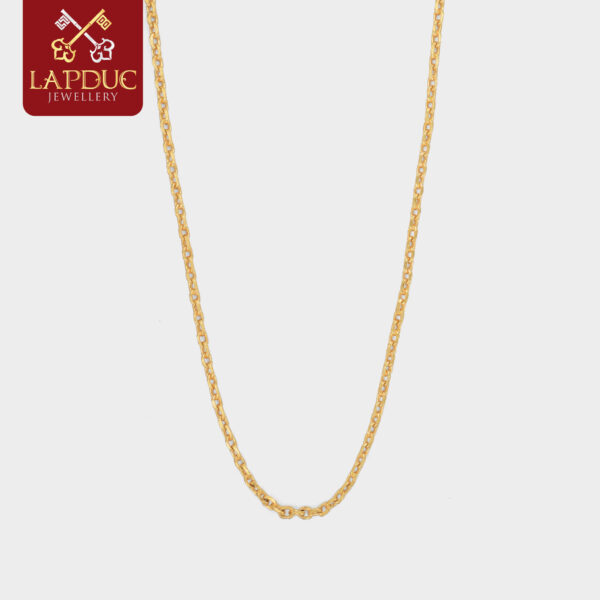 Dây đúc cong tròn máy D081681 72 dây chuyền vàng nữ 18k