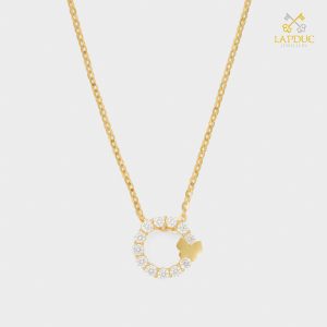 d&acirc;y chuyền v&agrave;ng nữ 18k