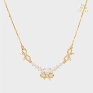 d&acirc;y chuyền v&agrave;ng nữ 18k