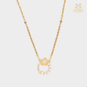 d&acirc;y chuyền v&agrave;ng nữ 18k