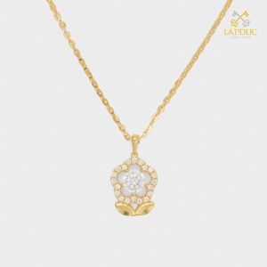 d&acirc;y chuyền v&agrave;ng nữ 18k