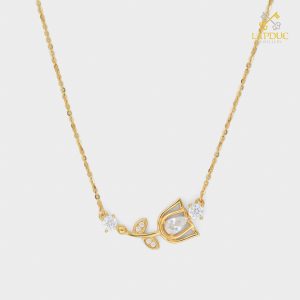 d&acirc;y chuyền v&agrave;ng nữ 18k