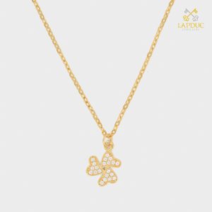 d&acirc;y chuyền v&agrave;ng nữ 18k