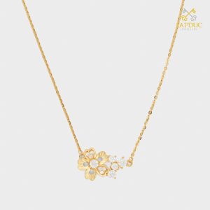 d&acirc;y chuyền v&agrave;ng nữ 18k