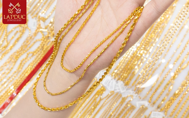 99+ Mẫu Dây chuyền Vàng nữ 18k đẹp, sang trọng nhất 2026 26 dây chuyền vàng nữ 18k