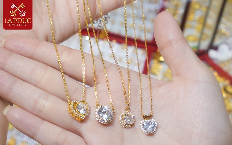 99+ Mẫu Dây chuyền Vàng nữ 18k đẹp, sang trọng nhất 2026 25 dây chuyền vàng nữ 18k