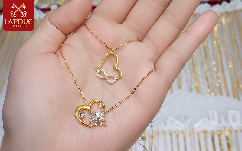 99+ Mẫu Dây chuyền Vàng nữ 18k đẹp, sang trọng nhất 2026 28 dây chuyền vàng nữ 18k