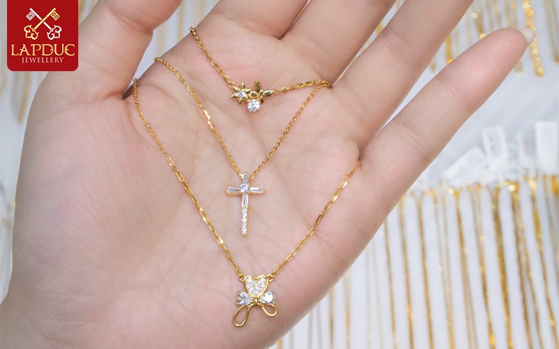 99+ Mẫu Dây chuyền Vàng nữ 18k đẹp, sang trọng nhất 2026 21 dây chuyền vàng nữ 18k