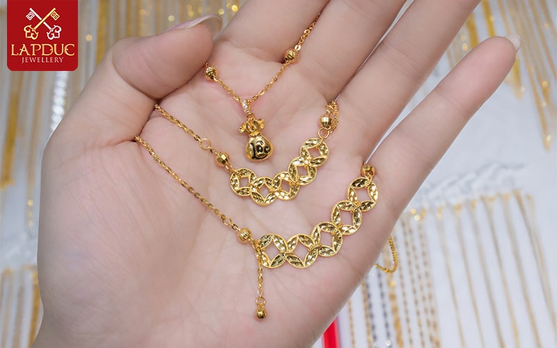 99+ Mẫu Dây chuyền Vàng nữ 18k đẹp, sang trọng nhất 2026 29 dây chuyền vàng nữ 18k