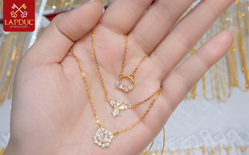 99+ Mẫu Dây chuyền Vàng nữ 18k đẹp, sang trọng nhất 2026 27 dây chuyền vàng nữ 18k
